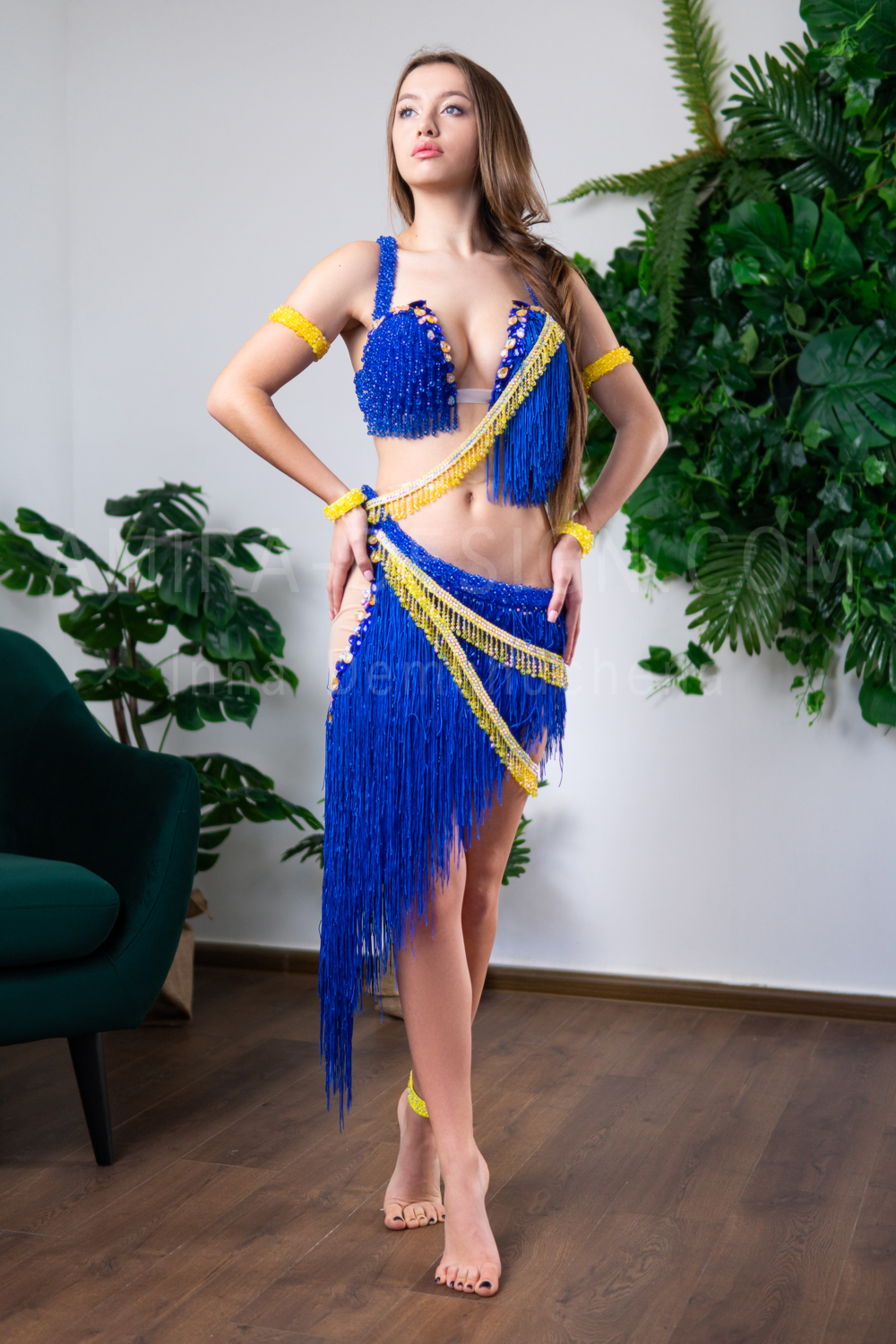 Gold Belly Dancer Costume with Fringes - Aida Style  Belly dancer  costumes, Dance costumes for sale, Belly dance costumes