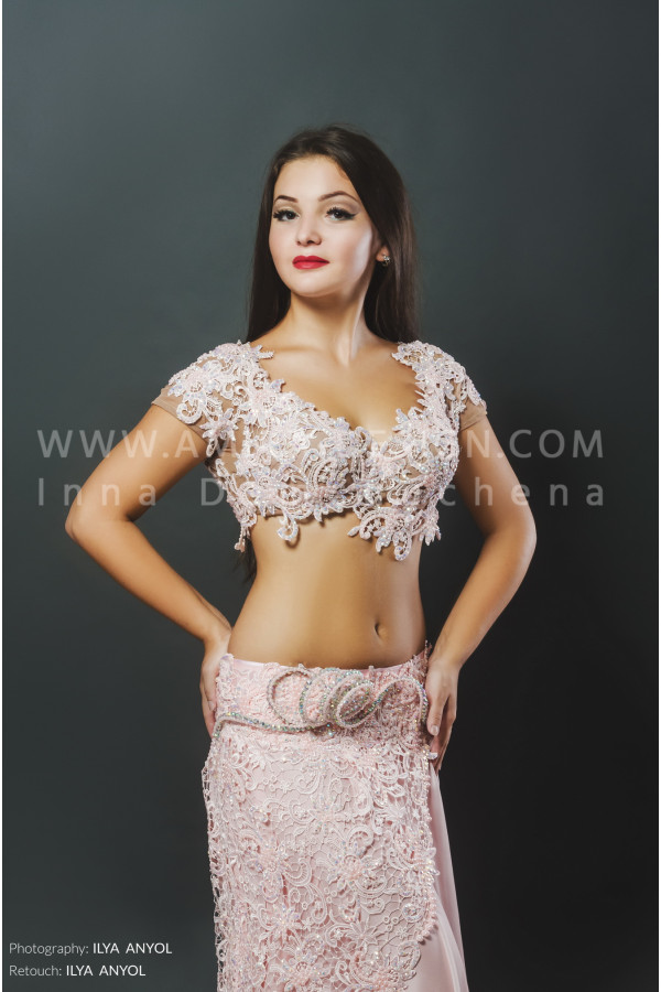 Professional bellydance costume (classic 60a)