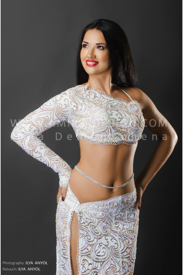 Professional bellydance costume (classic91a)