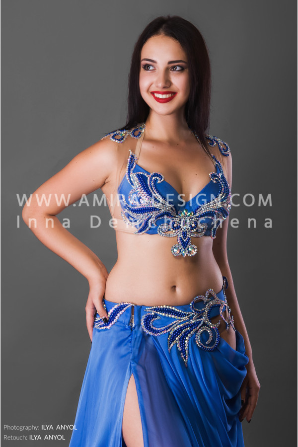 Professional bellydance costume (classic 112a)