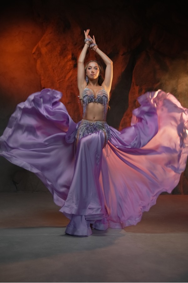 Professional bellydance costume (Classic 409A_1.)