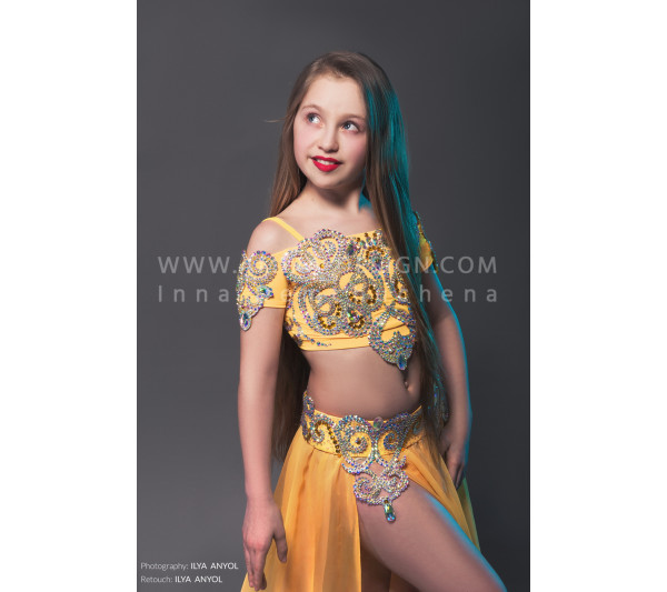 Professional bellydance costume (classic 22 с-used)